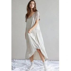 Anthropologie // Saturday Sunday Bobbie tiered maxi dress